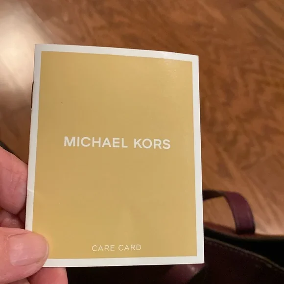 Michael Kors Burgundy Tote Bag - Picture 8 of 10